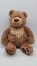 GUND 16&quot; Plush Slumbers BEAR Teddy Tan Brown Soft Stuffed Animal Toy CLEAN  - £25.61 GBP