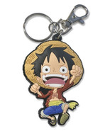 One Piece Luffy Keychain Anime Licensed NEW - $9.46