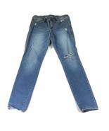 Old Navy Juniors Jeans Rockstar Mid-Rise Dark-Wash Kicker 10 Regular But... - $9.25