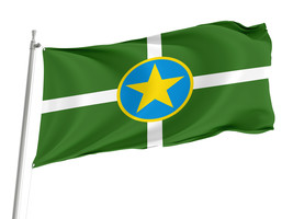 Jackson, Mississippi Flag,Size -3x5Ft / 90x150cm, Garden flags - $29.80