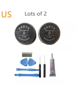 (2)VARTA CP1254 A3 3.7V Battery For Sony WF-1000X WF-SP700N WF-SP900 Hea... - $25.79 CAD