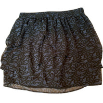 Urban Outfitters Silence &amp; Noise Y2K Mini Skirt Layered Chiffon Blue Black 0 - $6.92