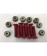 7/8&quot; RED Skateboard Hardware By CARGO Hardware OEM Phillips Head free sh... - $8.63 CAD