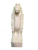Egyptian White Porcelain Statue - $8.25