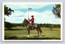 Royal Canadian Mounted Policeman Mountie Canada  UNP WB Postcard L13 - £5.30 GBP