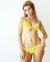 Jill Ireland 8x10 Real Photo sexy in yellow polka dot bikini - £8.68 GBP