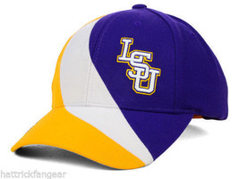 LSU Tigers TOW Slashed NCAA Team Structured Fit Adjustable Team Cap Hat - $18.99
