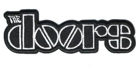 The Doors Logo Iron On Sew On Embroidered Patch 4&quot;x 1 1/4&quot; - £5.42 GBP