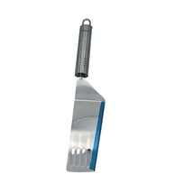 Hutzler Stainless Steel Cake Pie Spatula Server 11&quot; Slotted Serrated NEW - £11.98 GBP