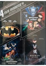 4 Film Favorites Batman Collection - Batman /Batman Forever /Batman &amp; Ro... - £2.34 GBP