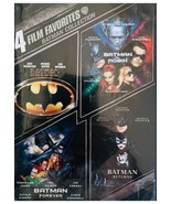 4 Film Favorites Batman Collection - Batman /Batman Forever /Batman &amp; Ro... - £2.36 GBP