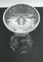 Waterford Crystal Vase 8" Scalloped Rim Stars Footed Signed image 7