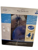 Mainstays 3-Piece Pool Starter Kit With Thermometer Chlorinator &amp; Brush ... - $25.23