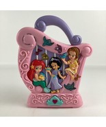 Disney Princess Musical Lights Sounds Harp Vintage Mattel Ariel Belle Ja... - $49.45