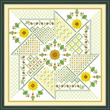 11CT Stamped Cross Stitch Kit Embroidery Kit, Easy Cross Stitch Sets Wal... - $12.99