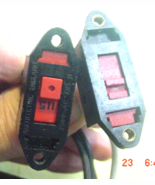 2 NOS 2 Brands JEIL, ARECOLECTRIC England Power line 115/250 VAC Marked ... - $13.22 CAD