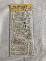 Inky Antics Christmas Sleigh Honey Pop clear stamp set - New - £9.98 GBP