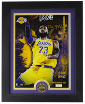 LeBron James Framed 8x10 Limited Edition L.A. Lakers Photo Highland Mint - £54.43 GBP