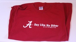2009 Day Like No Other T Shirt Alabama Crimson Tide Football Roll Tide  L  Sh2 - £4.01 GBP