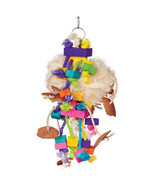 Bodacious Bites Tough Puff Bird Toy: Premium Cage Enrichment for Engaged... - £29.77 GBP+