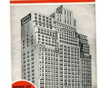 Hotel Dixie Brochure West 43rd Street Times Square New York City 1940&#39;s - $31.76