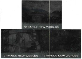 Star Trek Voyager Season Two Strange New Worlds Foil Card Set of 3 Skybox 1996 - £2.99 GBP
