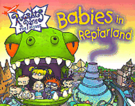 Nickelodeon Rugrats “Babies in Reptarland” Picture Book Vintage 2000 - £8.23 GBP