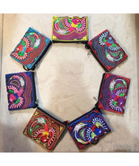 Brocade Wallet Handmade, Phoenix and Rose Pattern, Handheld Wallet, Card... - $110.19 MXN+