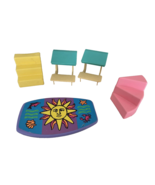 Barbie Random Furniture / Other Pieces Lot 90s / 2000s Desks Stairs Surf... - €19,65 EUR