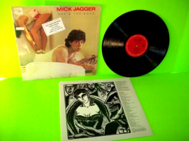 Mick Jagger She&#39;s The Boss Vinyl LP Record 1985 Pop Rock NM Hype Sticker... - $26.13