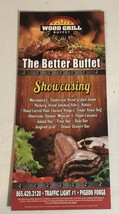 Western Sizzler Wood Grill Buffet Brochure Pigeon Forge Tennessee BRO14 - £3.96 GBP