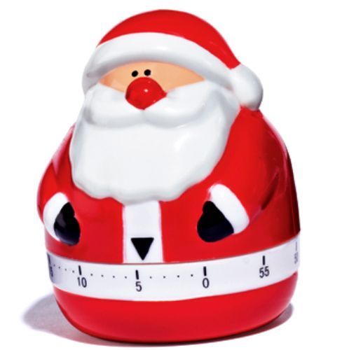 Christmas Santa Kitchen Timer ~ Santa Claus ~ NEW in Box ~Great for a Gift~2012 - $22.72