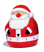 Christmas Santa Kitchen Timer ~ Santa Claus ~ NEW in Box ~Great for a Gi... - $22.72