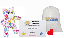 Make Your Own Stuffed Animal Mini 8 Inch Cupcake Kitty Kit - No Sewing Required! - £8.95 GBP
