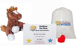 Make Your Own Stuffed Animal Mini 8 Inch Chestnut the Horse Kit - No Sewing R... - £8.38 GBP
