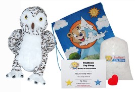 Wise Owl 16&quot; Make Your Own Stuffed Animal- No Sew - Kit with Cute Backpack! - £17.62 GBP