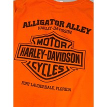 Harley Davidson Men Alligator Alley T Shirt Sleeveless Tee Florida XXL 2XL - £23.66 GBP