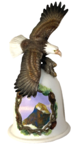 Collectors Bell American Bald Eagle Ceramic Giftware Historical Bird Patriotic - £11.70 GBP