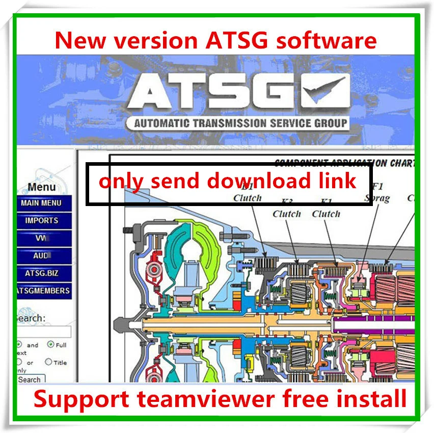 Newest 2017 ATSG software Auto Diagnostic ATSG Software transmission repair manu - $102.79