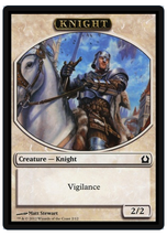 MTG Magic The Gathering Promo Knight Token Card Return to Ravnica NM - €2,13 EUR