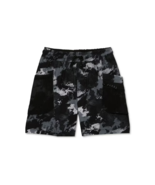 Athletic Works Boy&#39;s Active Printed Board Shorts, Black Size M(8) - $271.05 MXN