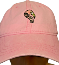 Adjustable Pink Flamingo Baseball Cap Hat by Valley Cruise Press - $10.67