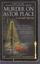 Thompson, Victoria - Murder On Astor Place - A Gaslight Mystery - £2.33 GBP