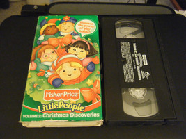 Fisher-Price Little People Vol. 2:  Christmas Discoveries (VHS, 2000) - £8.43 GBP