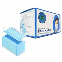 PQS Disposable Face Masks | 3-Ply Mask - Soft &amp; Comfortable, Hypoallergenic, Bre - £7.07 GBP+