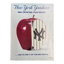 New York Yankees 1981 Official Yearbook part of the Big Apple G-VG Condi... - $10.46