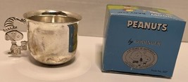 Godinger SNOOPY BABY CUP Peanuts 1958 1965 U.F.S. Inc. with Box (No Plastic Lid) - £7.04 GBP