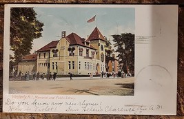 Westerly R.I. - Memorial and Public Library - c. 1901-1907 Postcard - £2.37 GBP