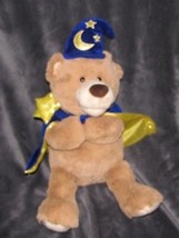 Gund Stuffed Plush Merlin The Magical Spell Casting Teddy Bear 4058683 Magician - £39.14 GBP