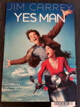 Jim Carrey Yes Man BLOCKBUSTER VIDEO BACKER CARD 5.5&quot;X8&quot; NO MOVIE - $14.50